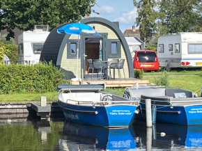 Camping Kleine Belterwijde, Pod, Tiny House aan het water
